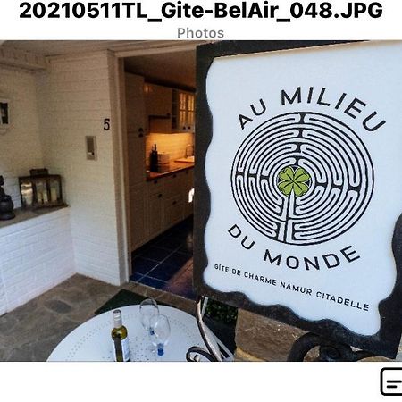 Gite De Charme Au Milieu Du Monde 나무르 외부 사진